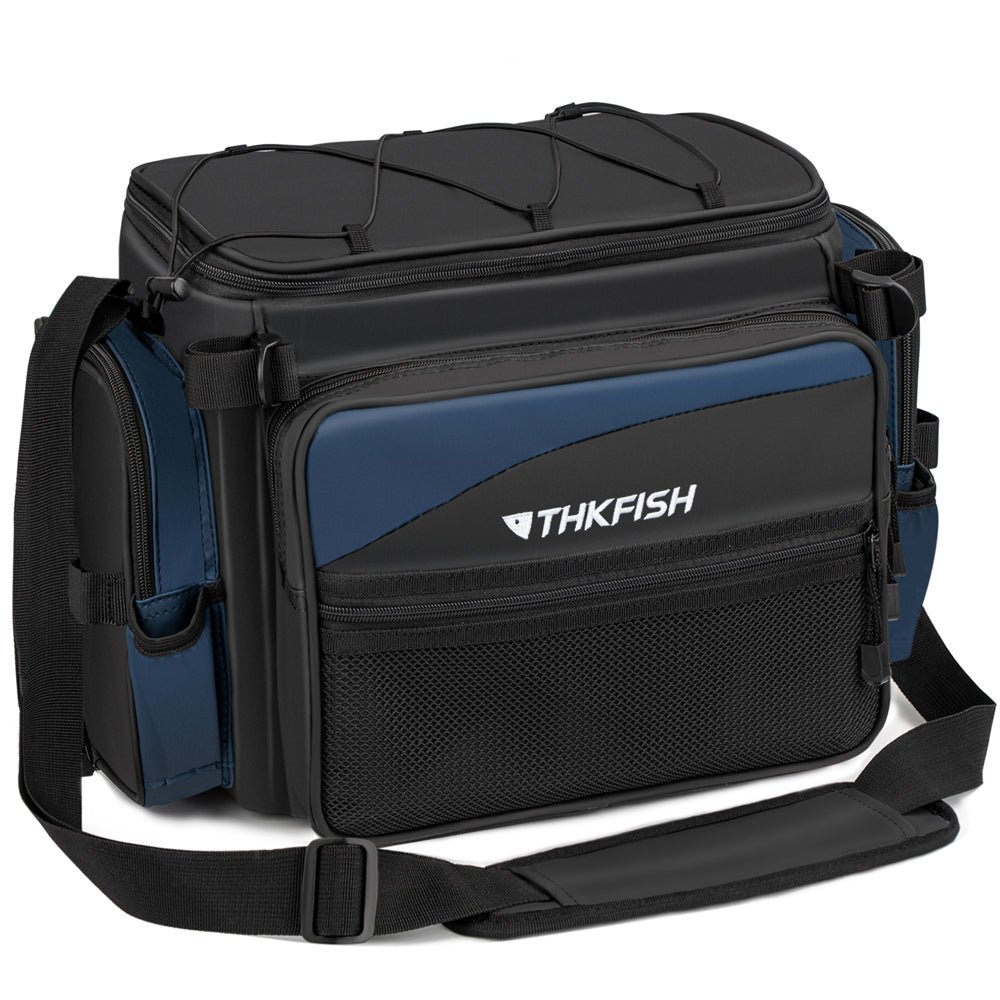 1000D PVC Waterproof Fishing Tackle Bags with Rod Holder - Image 2
