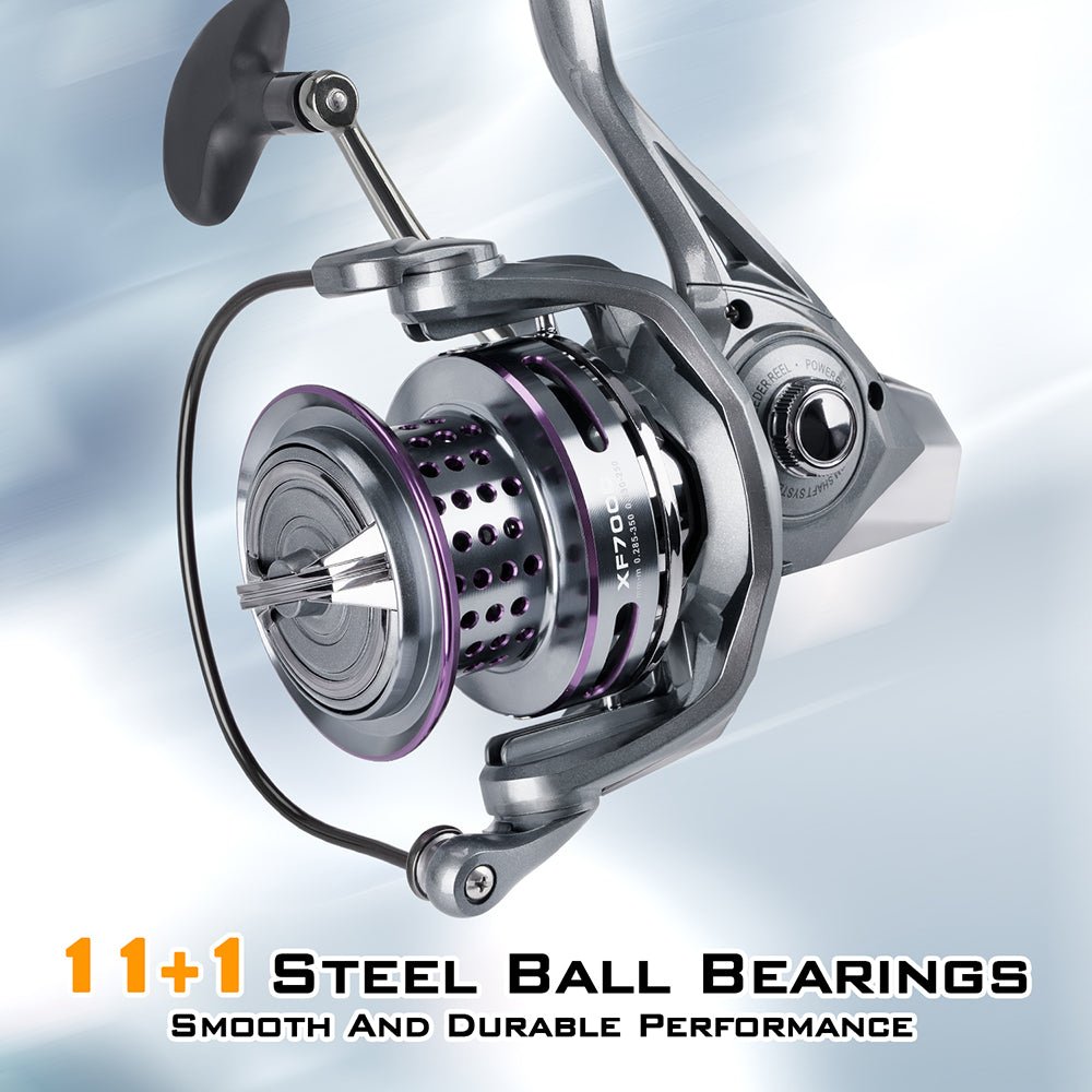 11 +1 BB Saltwater Spinning Reel 7000 - Image 2