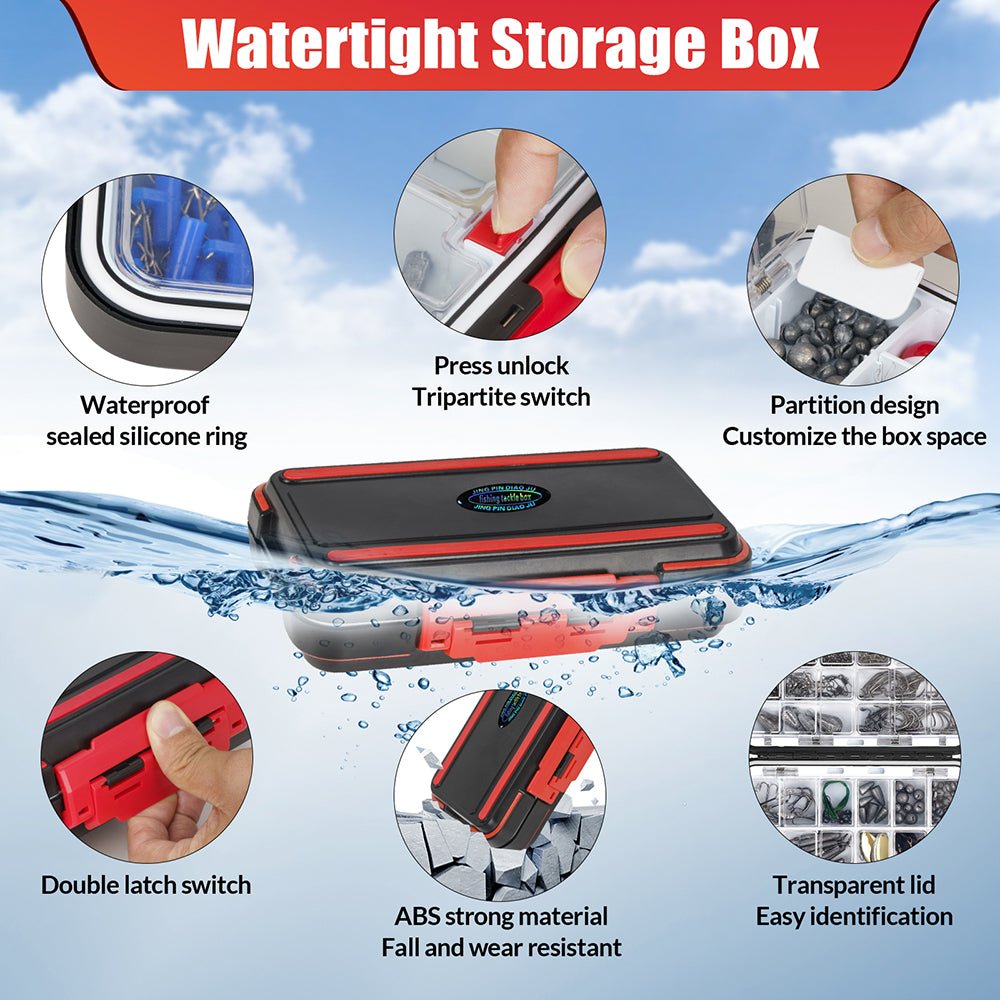 248pcs Fishing Accessories Kit with Tackle Box - Image 5
