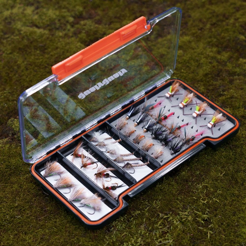 2 Pack Magnetic Streamer Fly Fishing Tackle Box - Image 2