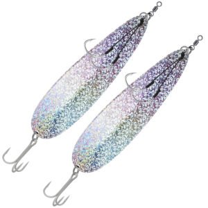 2pcs Magnum Flutter Spoon Large Saltwater Fishing Lures