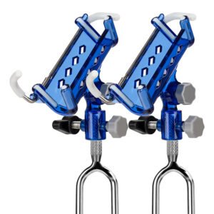 2 Pack 360° Adjustable Rod Holders for Bank Fishing