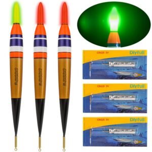 3pcs LED Lighted Fishing Floats and Bobbers