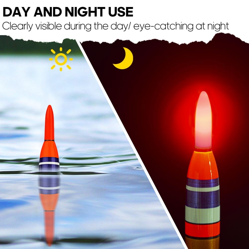 3pcs LED Lighted Fishing Floats and Bobbers - Image 4