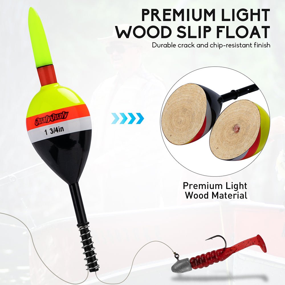 4PCS Lighted Slip Bobbers Fishing Floats - Image 4