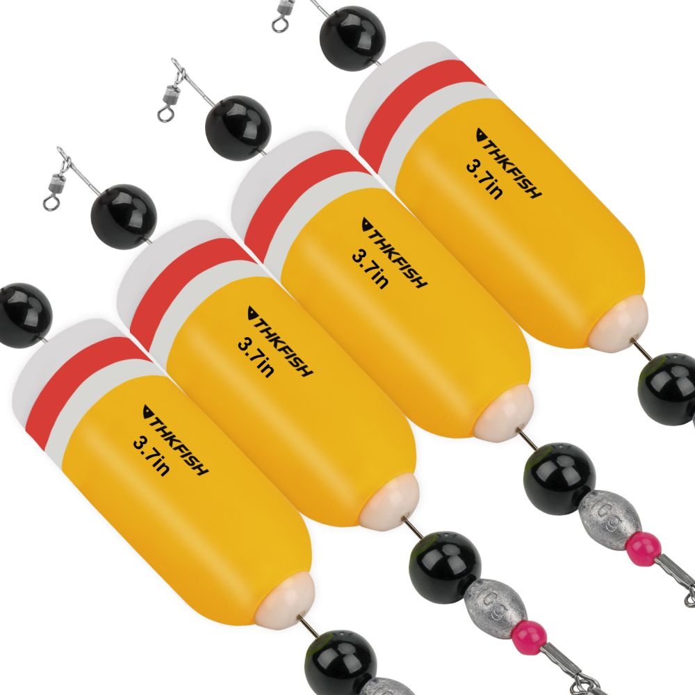 4PCS Popping Cork Rattle Weighted Bobbers - Image 2