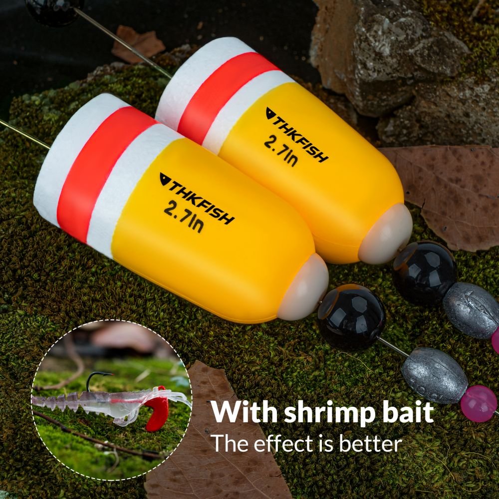 4PCS Popping Cork Rattle Weighted Bobbers - Image 3