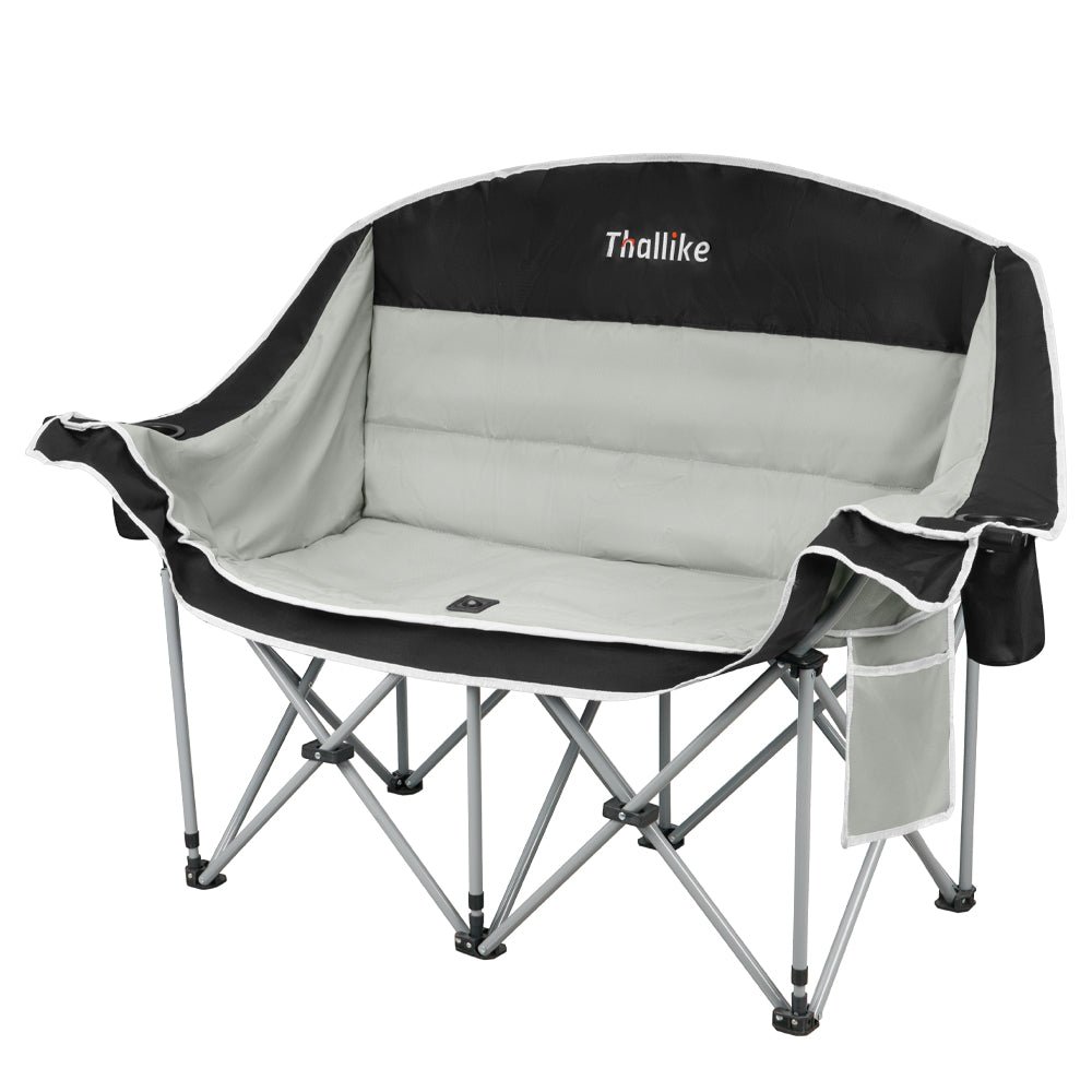 Double Seat Camping Chair with Cup Holder - Image 2