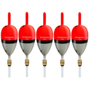 5PCS Fishing Floats Slip Bobber for Crappie Trout Zander