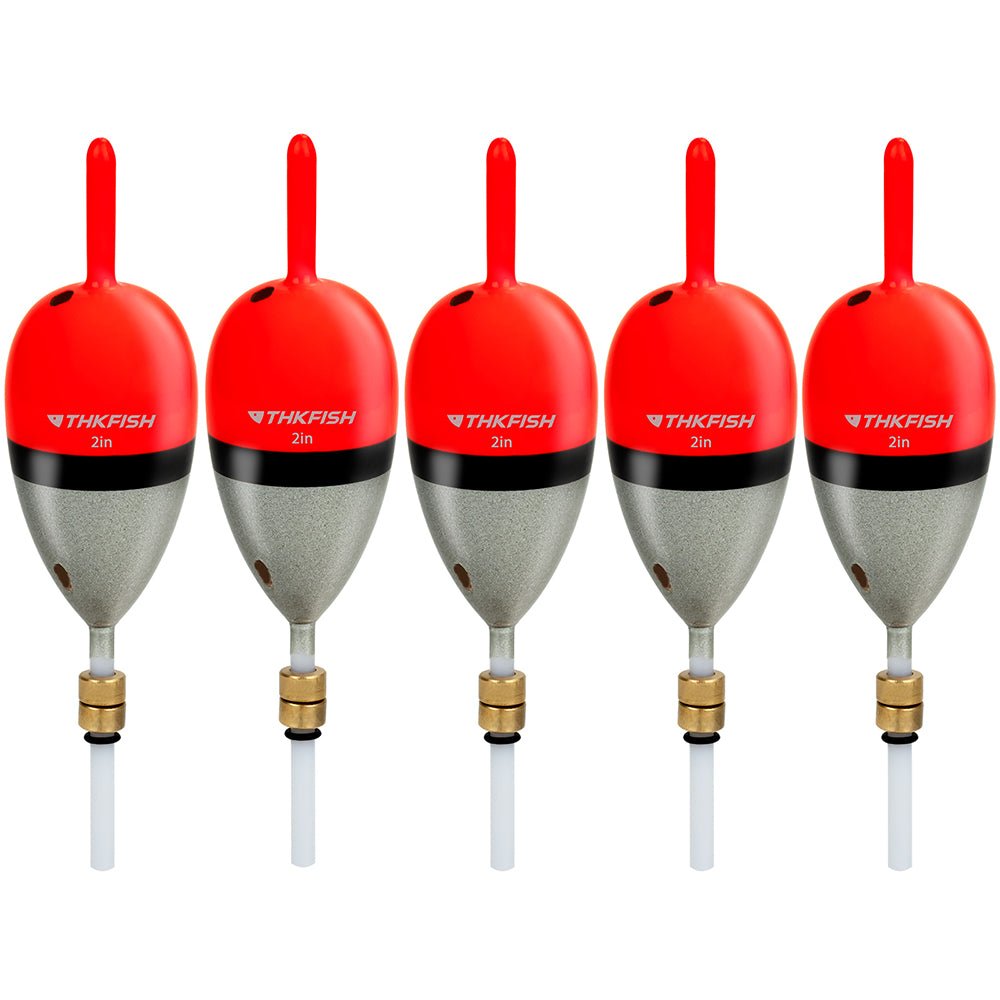 5PCS Fishing Floats Slip Bobber for Crappie Trout Zander - Image 2