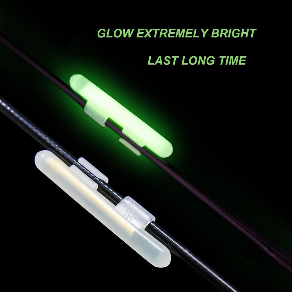 100pcs Fishing Glow Sticks Rod Tip Glow Sticks - Image 3