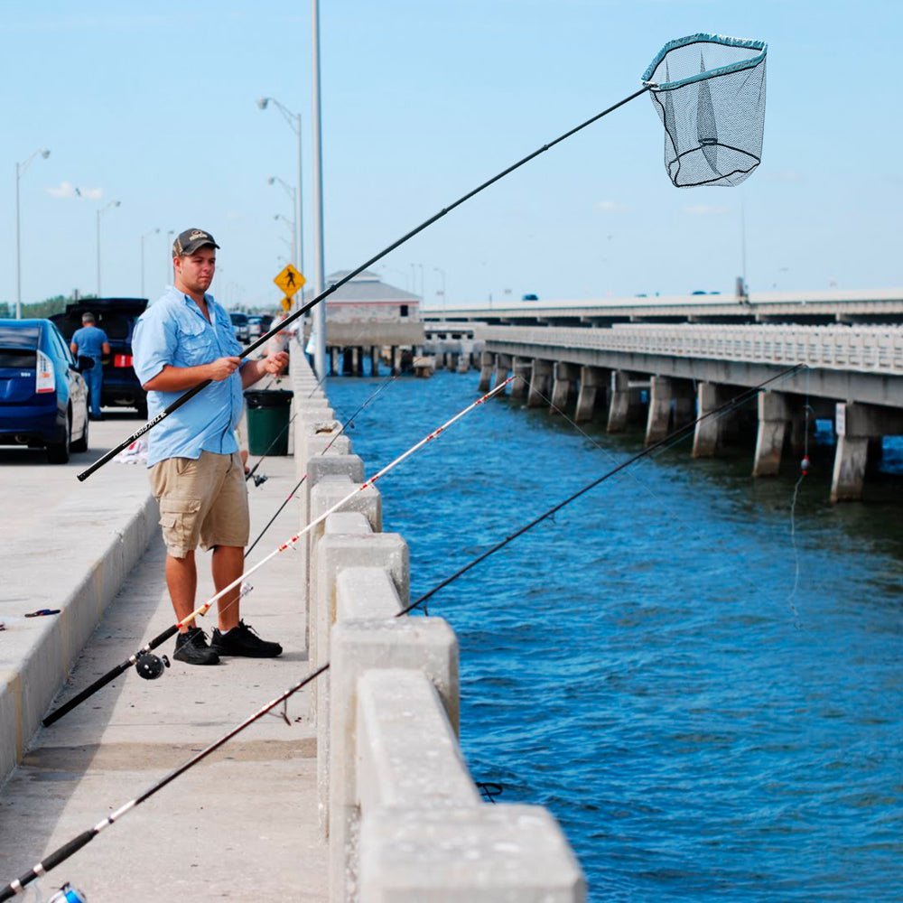 Portable Telescopic Carbon Fiber Fishing Landing Net - Image 2