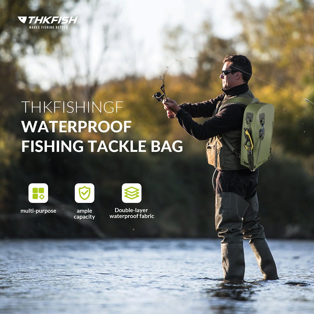IPX8 Waterproof Fishing Tackle Backpack - Image 3